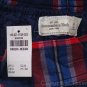 ABERCROMBIE & FITCH WOMENS TARYN NAVY BLUE PLAID MINI SKIRT SZ M MEDIUM NEW NWT