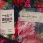 ABERCROMBIE & FITCH LEANNE FLORAL SHEER RUFFLE CHIFFON BLOUSE SHIRT TOP XS NWT