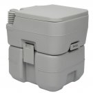 20L Portable Removable Flush Toilet with Double Outlet