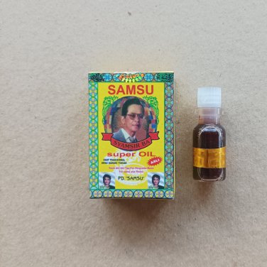 Original 12 Boxes Herbal Massage Oil (Samsu) Medicine (Strong) Men's Oil Long Lasting Duration