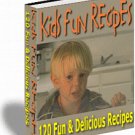 120 Fun & Delicious KIDS RECIPES eBOOK Cookbook