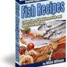 100+ Delicious FISH & SHELLFISH RECIPES eBOOK Cookbook