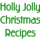 20 Holly Jolly CHRISTMAS PARTY RECIPES eBOOK Holiday Cookbook