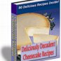 90 Delicious CHEESECAKE RECIPES eBOOK Cookbook