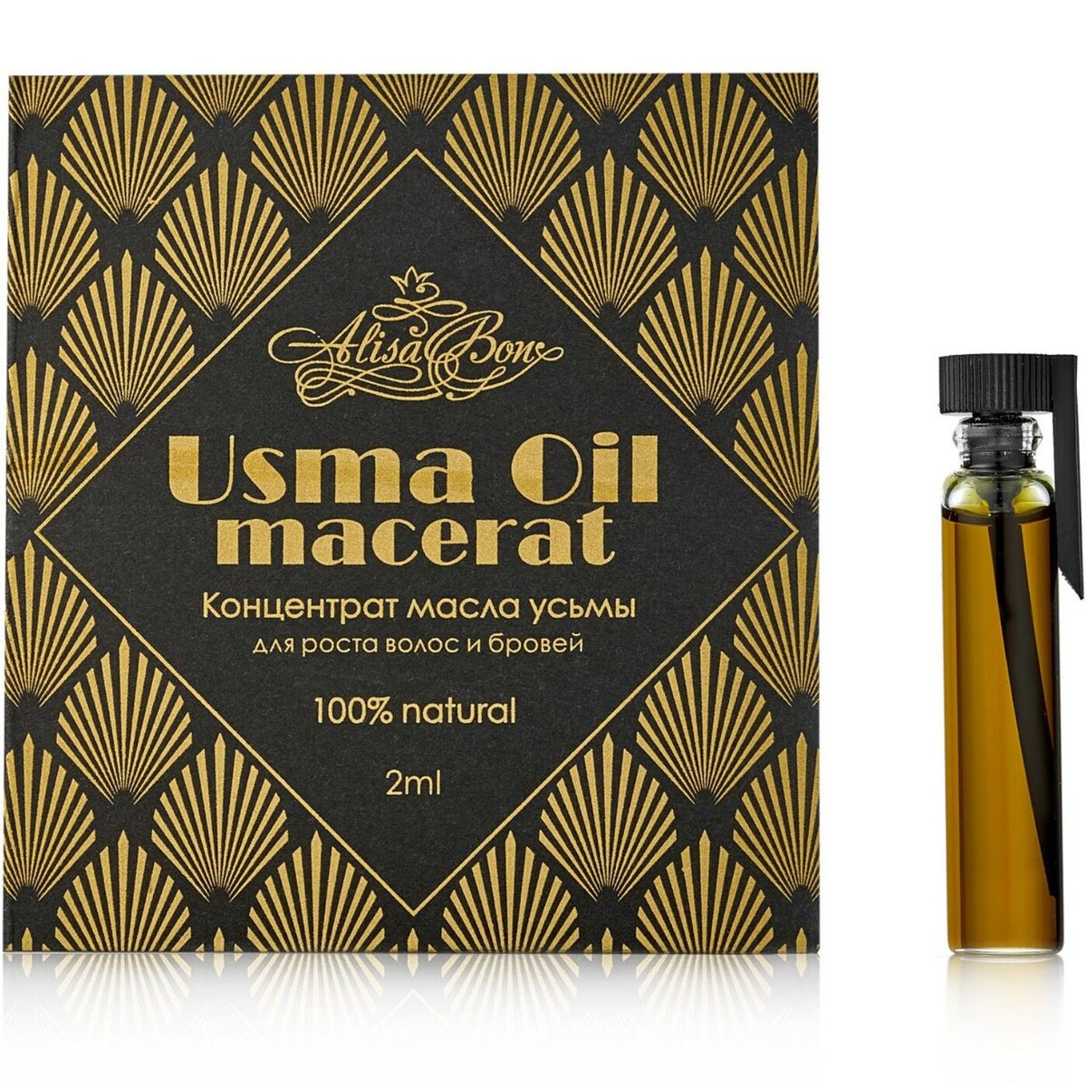 ""AlisaBon" Usma oil concentrate for hair and eyebrow growth " Usma Oil macerat"