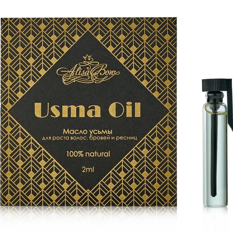 ""AlisaBon" Usma Oil for hair growth, eyebrows and eyelashes "Usma Oil"