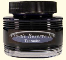 Tanzanite Blue Private Reserve Bottled Ink
