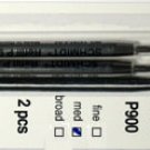 Parker Style Ballpoint Ink Refill Blue Medium Point 2 Pack