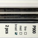 Parker Style Ballpoint Ink Refill Green Broad Point 2 Pack