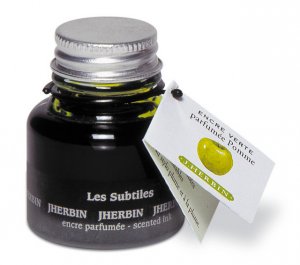 J Herbin Green Apple Scented Ink