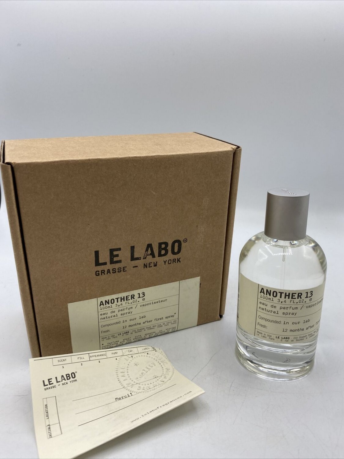 Le Labo Another 13 Eau De Parfum 100 ml 3.4 fl oz / Unisex NEW