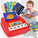 Kids Letters Alphabet Game English Learning Cards Toys Children's Figure Spelling Game