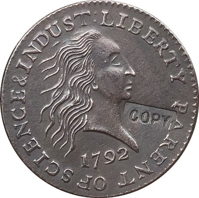 US Coin 1792 Flowing Hair One Cent Copy Coin