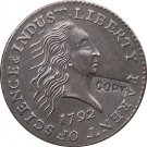 US Coin 1792 Flowing Hair One Cent Copy Coin
