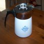 Corning Ware 6 Cup Cornflower Blue Percolator, Stovetop Coffee Pot Corningware