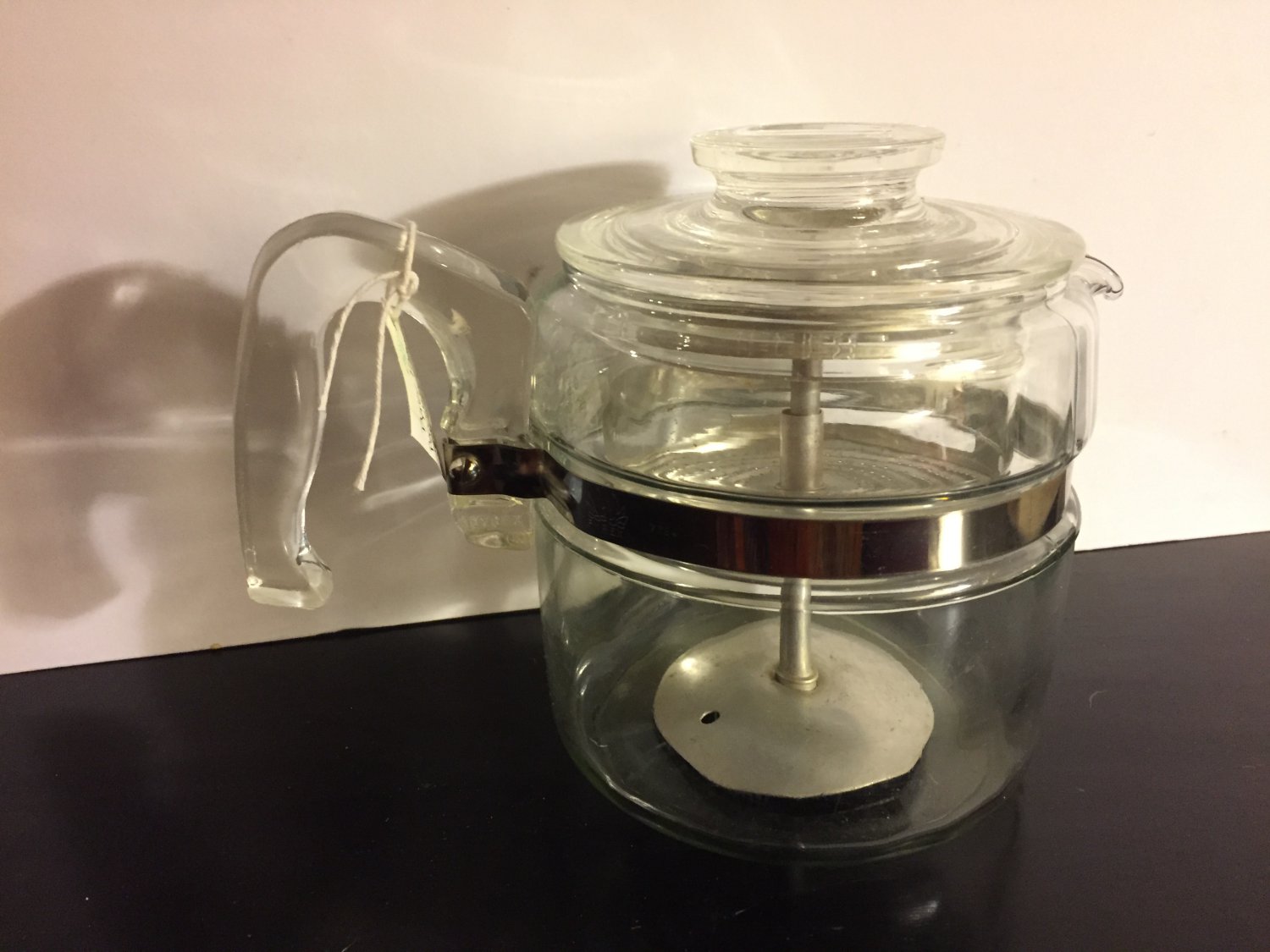 Pyrex Flameproof 6 Cup Percolator, Stovetop Coffee Pot