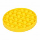 YELLOW Pop Its Finger Fidget Toy Push Bubble Stress Relief Kids Pop