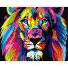 LION 40*50CM Scenery Animal DIY Paint By Numbers Kit Digital Oil Painting Artwork Home Decor~