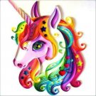 COLORFULL UNICORN 30*30CM DIY 5D Diamond Painting Crystal Cross Stitch Hand Embroidery Art
