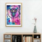 WIND CHIME OWL 30*40CM DIY 5D Diamond Painting Crystal Cross Stitch Hand Embroidery Art