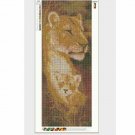 LION 20*50CM DIY 5D Diamond Painting Crystal Cross Stitch Hand Embroidery Art