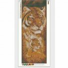 TIGER 20*50CM DIY 5D Diamond Painting Crystal Cross Stitch Hand Embroidery Art