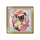 LOVELY DOG 30*30CM DIY 5D Diamond Painting Crystal Cross Stitch Hand Embroidery Art