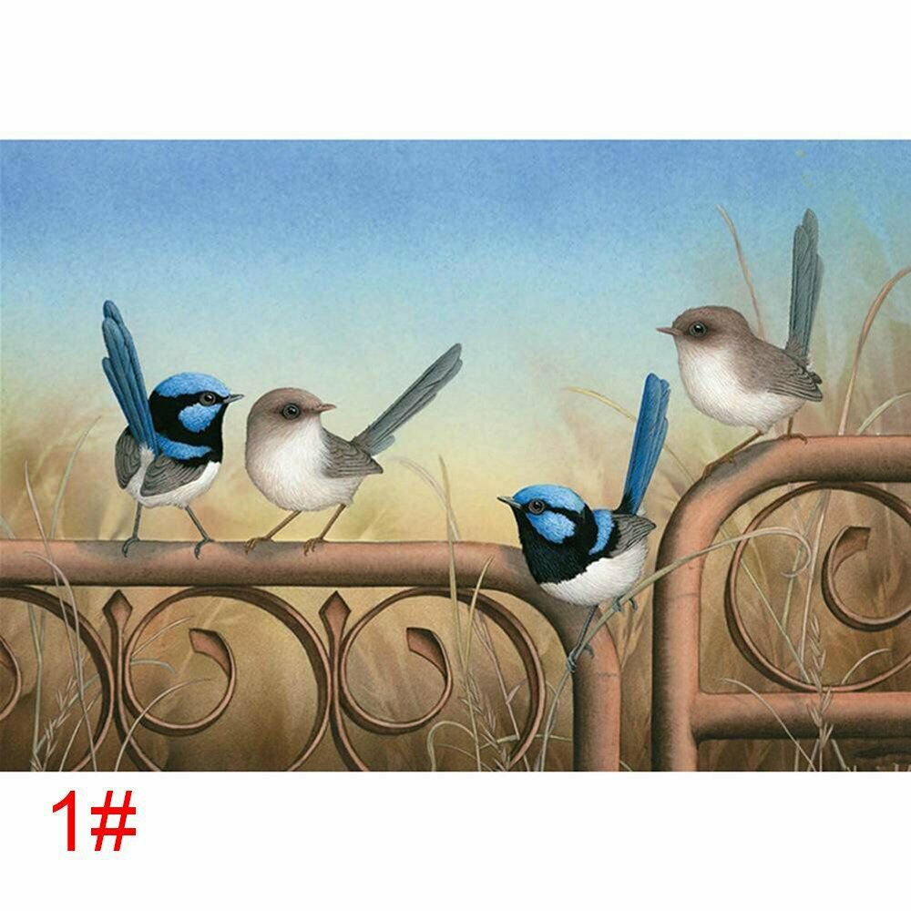 BIRD 1# 40*30CM DIY 5D Diamond Painting Crystal Cross Stitch Hand Embroidery Art