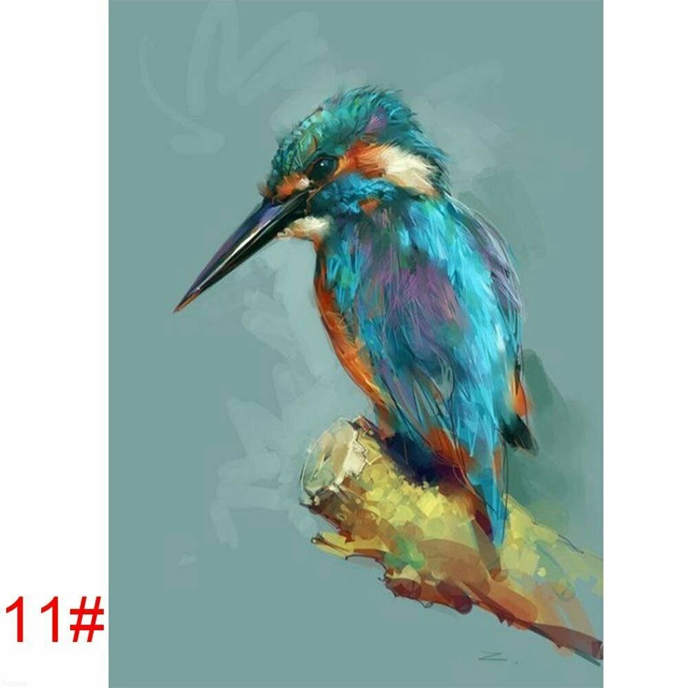 BIRD 11# 30*40CM DIY 5D Diamond Painting Crystal Cross Stitch Hand Embroidery Art