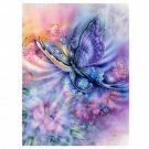 BUTTERFLY FLOWERS 40*30CM DIY 5D Diamond Painting Crystal Cross Stitch Hand Embroidery Art