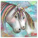 UNICORN 3# 30*30CM DIY 5D Diamond Painting Crystal Cross Stitch Hand Embroidery Art