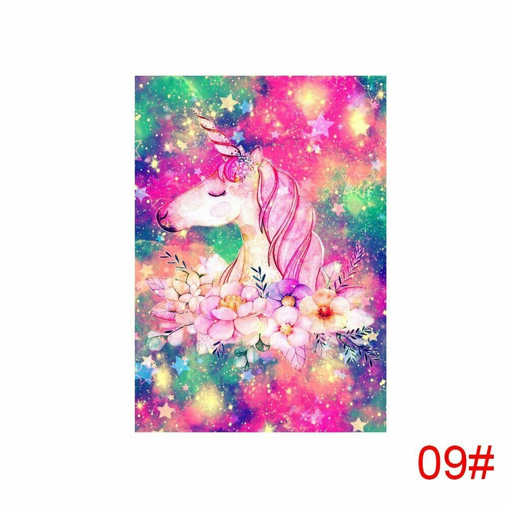 UNICORN 9# 40*30CM DIY 5D Diamond Painting Crystal Cross Stitch Hand Embroidery Art