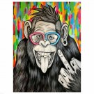 GORILLA 40*30CM DIY 5D Diamond Painting Crystal Cross Stitch Hand Embroidery Art