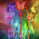 COLORFULL BUTTERFLY 40*30CM DIY 5D Diamond Painting Crystal Cross Stitch Hand Embroidery Art
