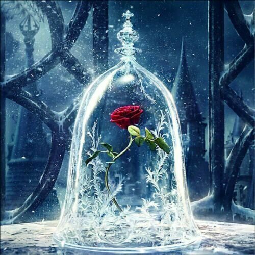 RED ROSE 30*40CM DIY 5D Diamond Painting Crystal Cross Stitch Hand Embroidery Art