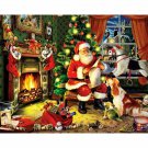 CHRISTMAS 7# 40*30CM DIY 5D Diamond Painting Crystal Cross Stitch Hand Embroidery Art
