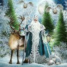 MAN & DEER 30*40CM DIY 5D Diamond Painting Crystal Cross Stitch Hand Embroidery Art