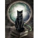 BLACK CAT 30*40CM DIY 5D Diamond Painting Crystal Cross Stitch Hand Embroidery Art