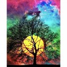 SUNSET TREE 1# 30*40CM DIY 5D Diamond Painting Crystal Cross Stitch Hand Embroidery Art