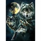 WOLVES 30*40CM DIY 5D Diamond Painting Crystal Cross Stitch Hand Embroidery Art