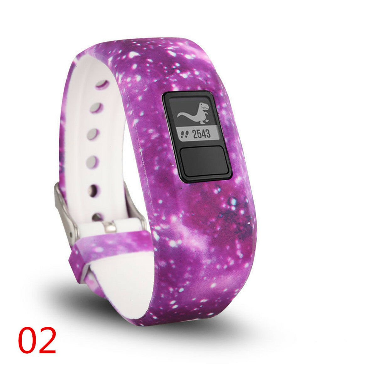 02 Replacement Band for GARMIN VIVOFIT JUNIOR Fitness Wristband Tracker