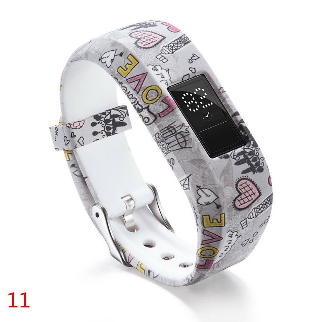 11 Replacement Band for GARMIN VIVOFIT JUNIOR Fitness Wristband Tracker
