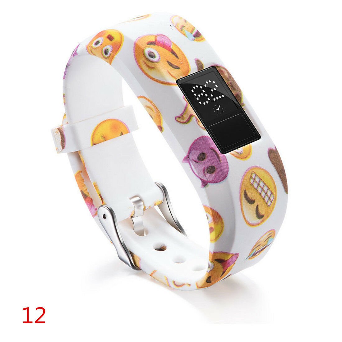 12 Replacement Band for GARMIN VIVOFIT JUNIOR Fitness Wristband Tracker