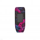 ELECTRIC PINK FLAMES (STRETCH SMALL) Replacement Band for GARMIN VIVOFIT Fitness Wristband Tracker
