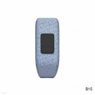 BLUE SWIRLS (STRETCH STYLE SMALL) Replacement Band for GARMIN VIVOFIT Fitness Wristband Tracker
