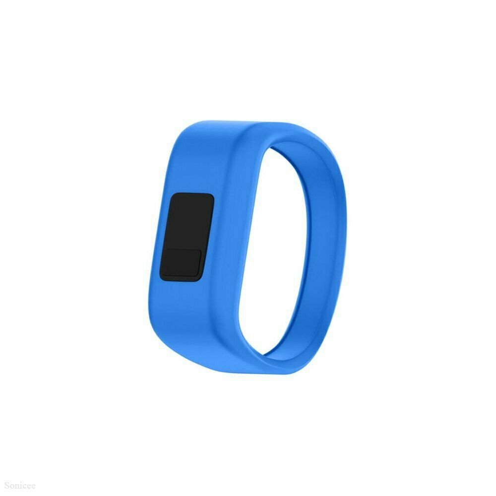 LIGHT BLUE (STRETCH STYLE SMALL) Replacement Band for GARMIN VIVOFIT Fitness Wristband Tracker