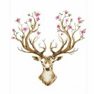 DEER 02 40*50 DIY Oil Acrylic Painting Kit Paint By Numbers Adult Children Beginners