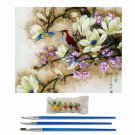 FLOWER BIRD 40*50 DIY Oil Acrylic Painting Kit Paint By Numbers Adult Children Beginners