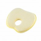 YELLOW APPLE Baby Infant Newborn Prevent Flat Head Neck Syndrome Support Square Pillow