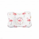 FLAMINGO Baby Infant Newborn Prevent Flat Head Neck Syndrome Support Square Pillow